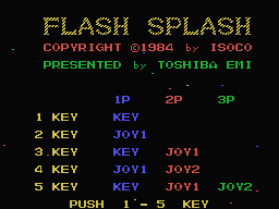 flash splash